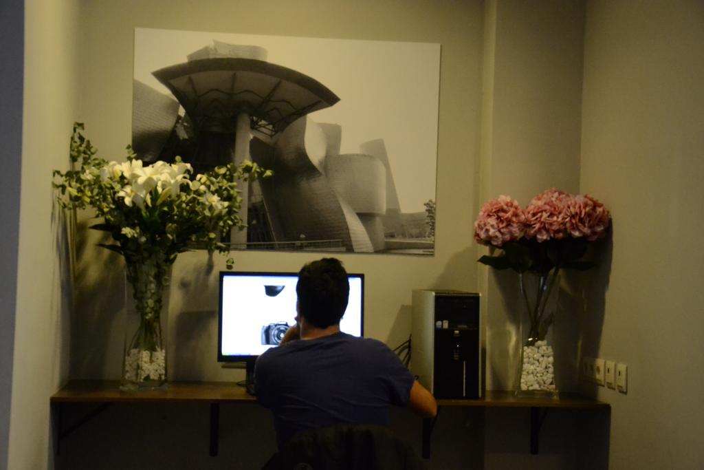 Hotel Sirimiri Bilbao Dış mekan fotoğraf